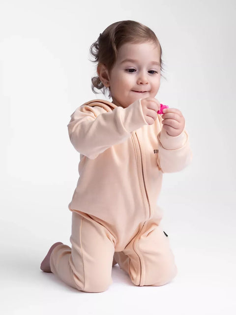 Baby Romper Brown