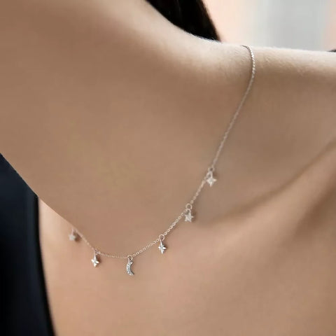 Necklace Celestial Bodies 37 cm