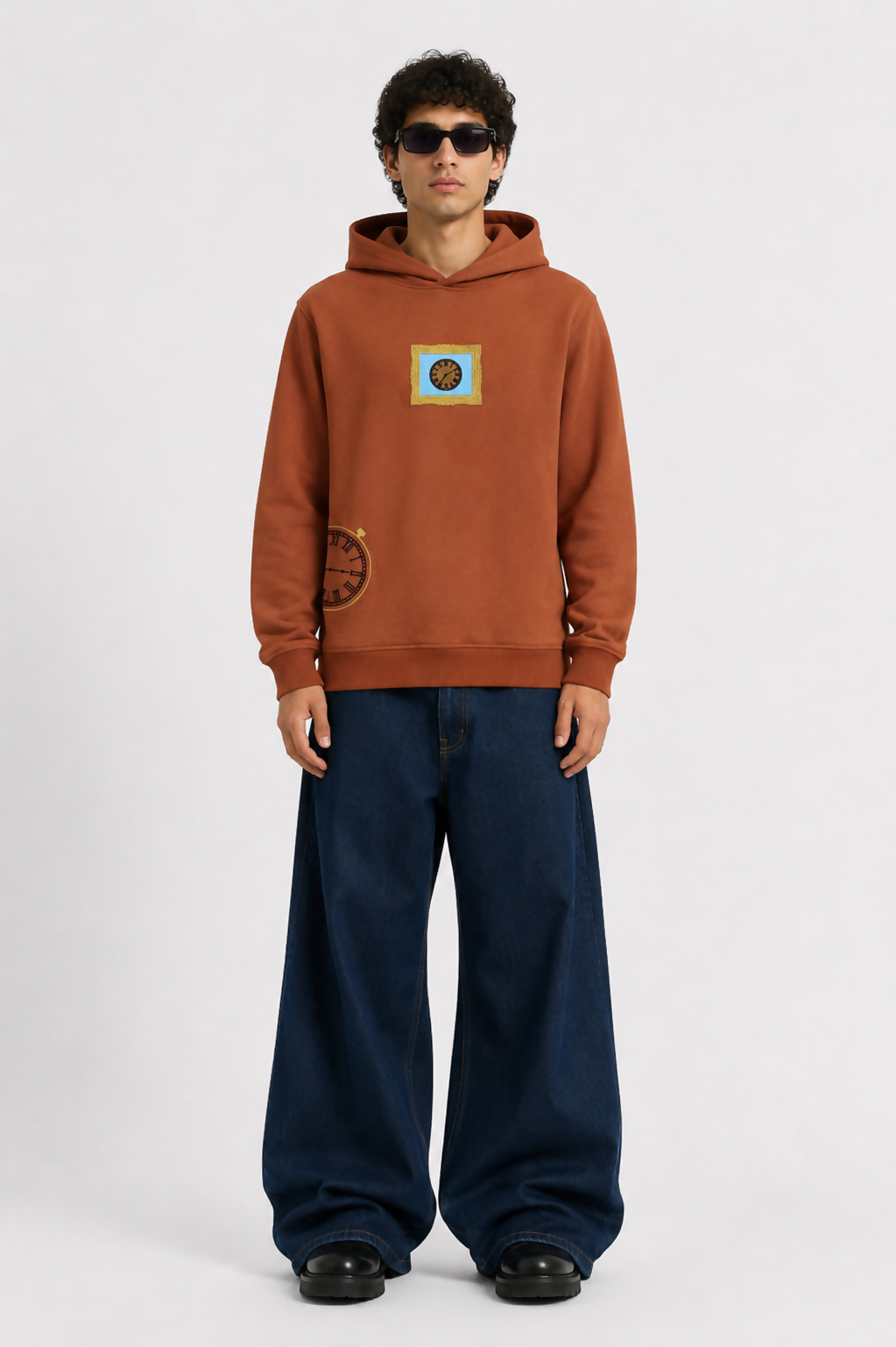 Anticipating Peace Embroidery Hoodie