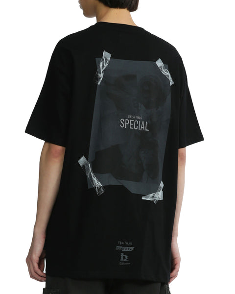 Photo Print T-Shirt In Black