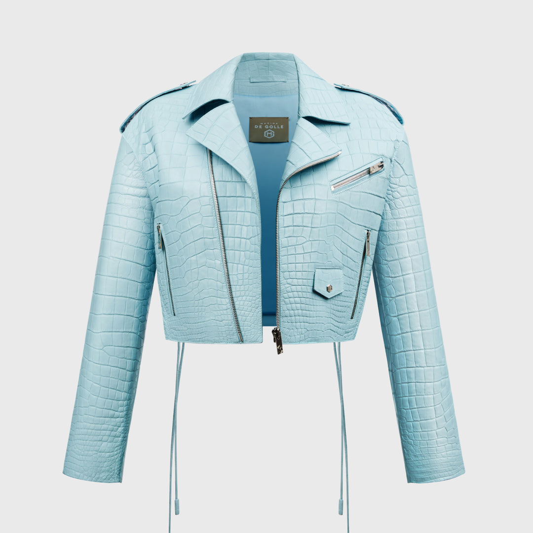 Marina De Golle Perfecto Jacket Light Blue