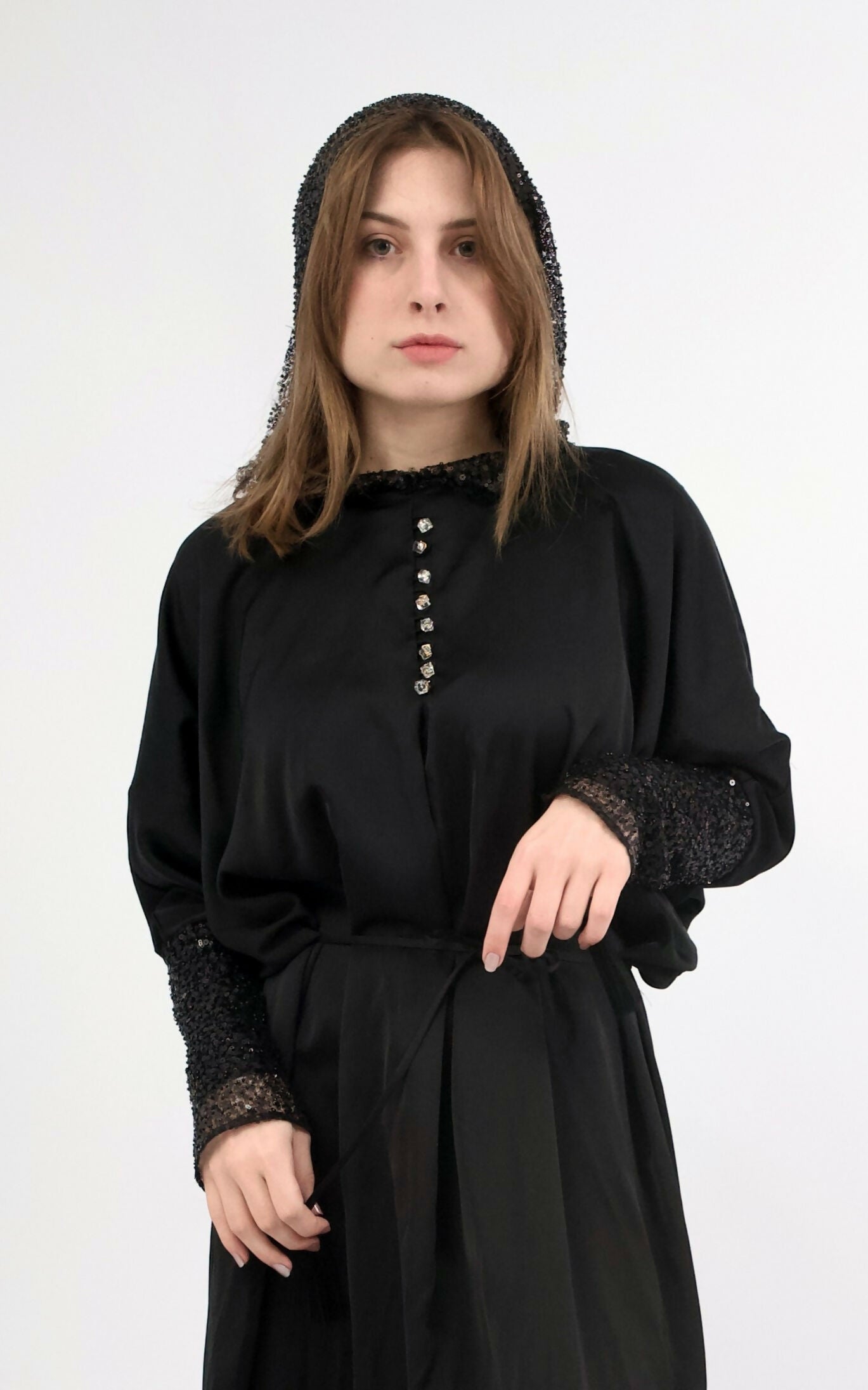 Abaya Evening Black