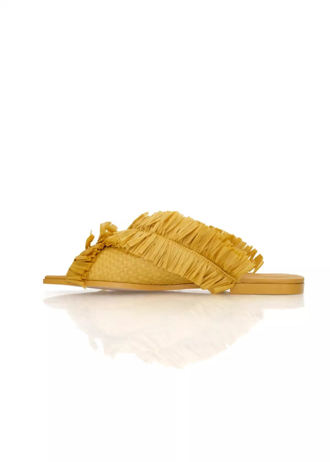 POLA SLIPPERS MUSTARD