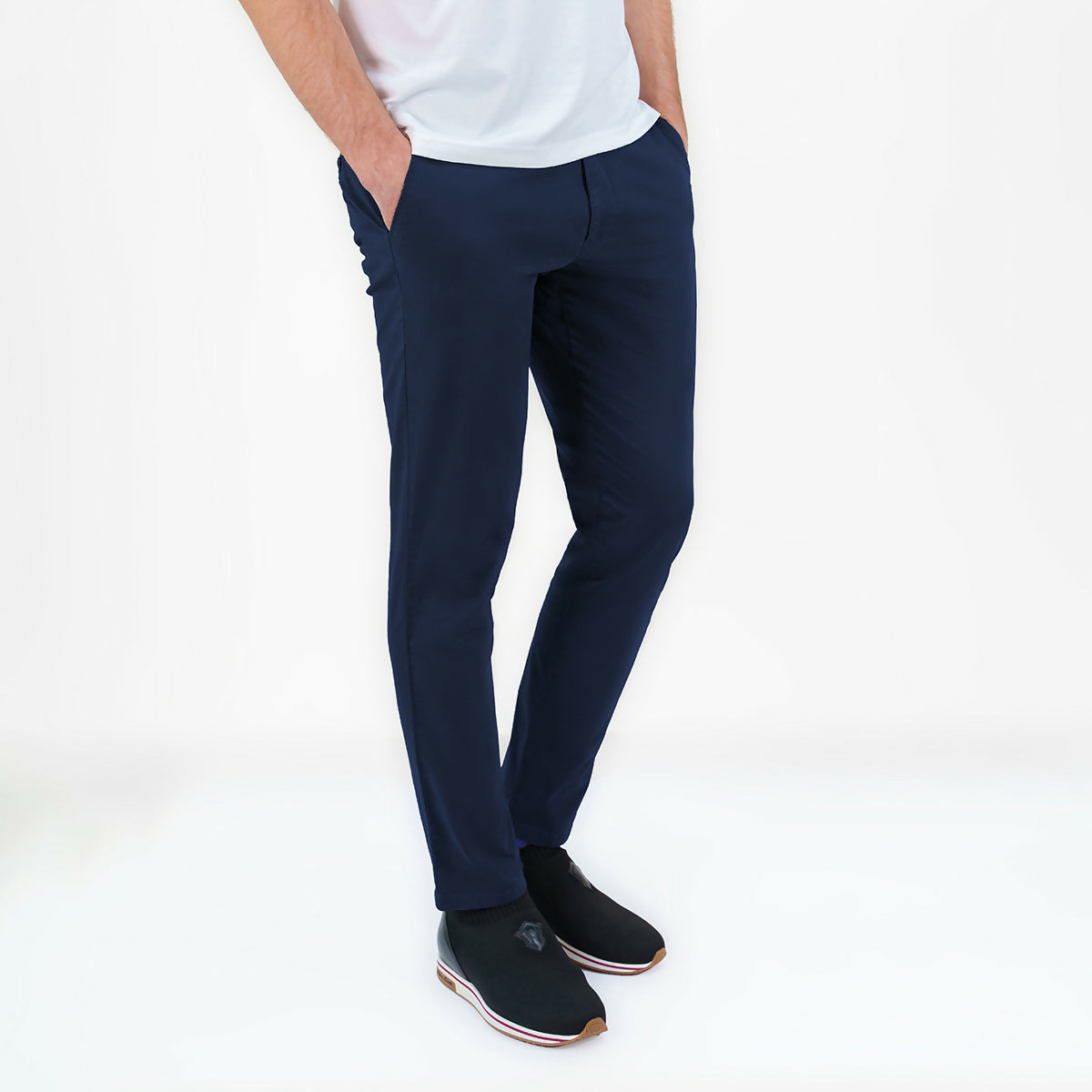 Via Milano Trouser Dark-B