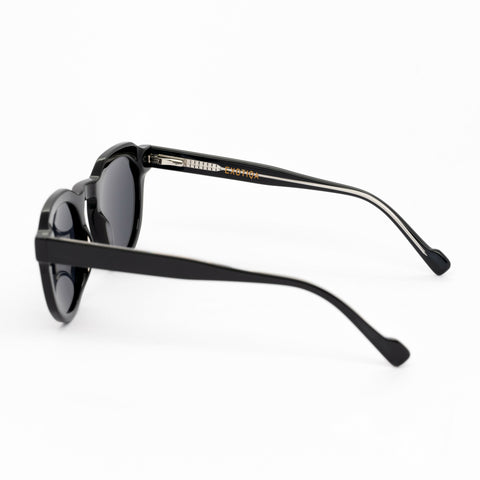 Meta Sunglasses | Black Frames & Grey Lenses