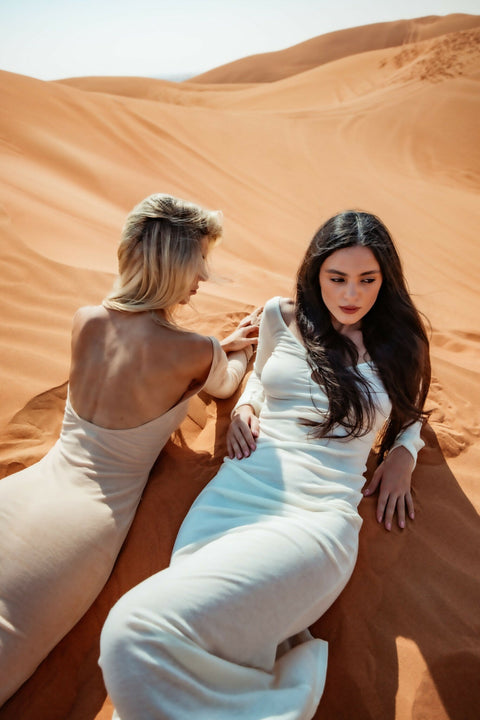 Helen Maxi Dress Sand
