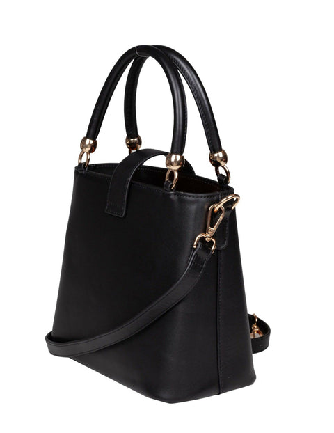 Agape Leather Bag in Black