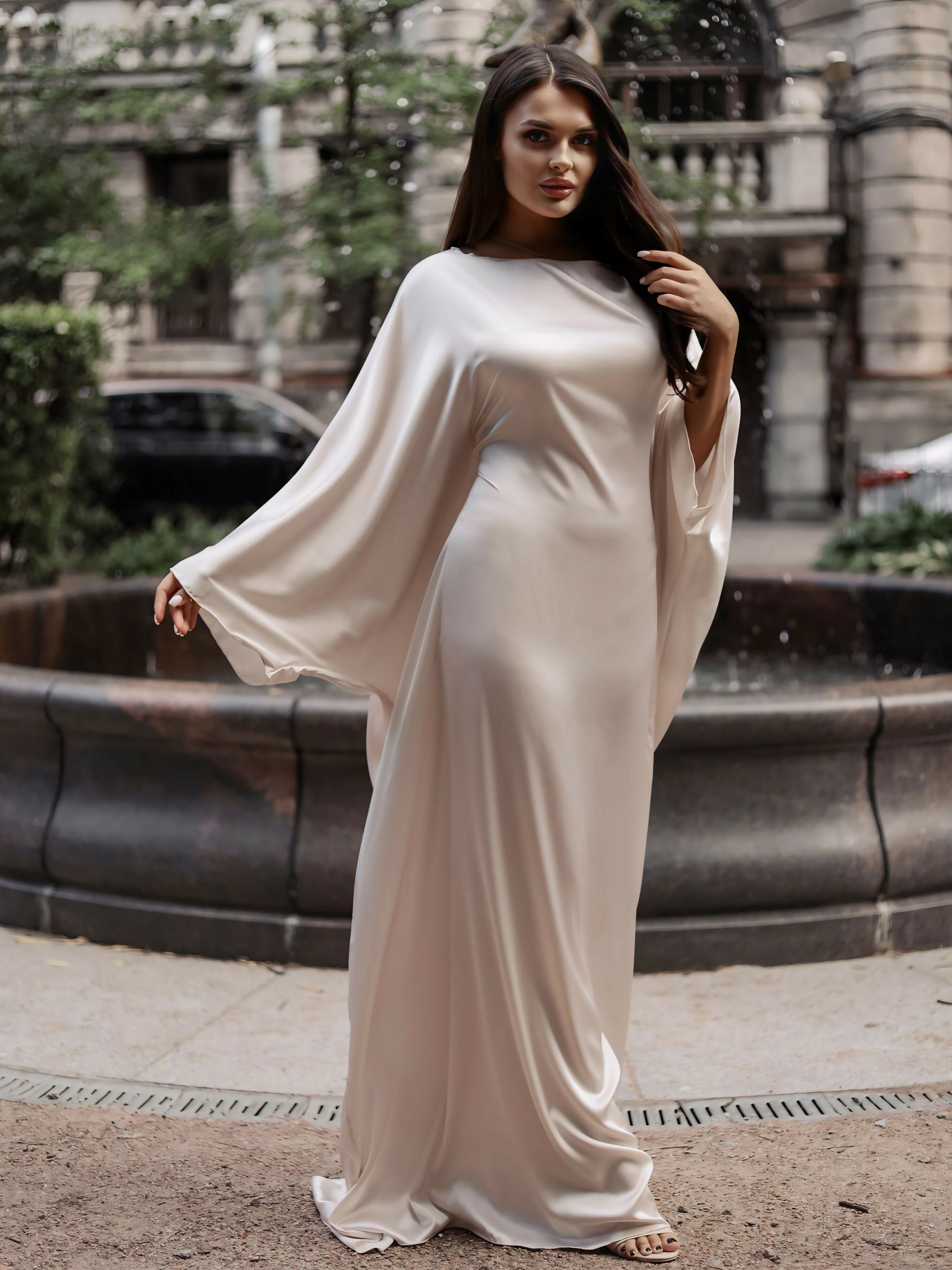 Butterfly Dress Ivory