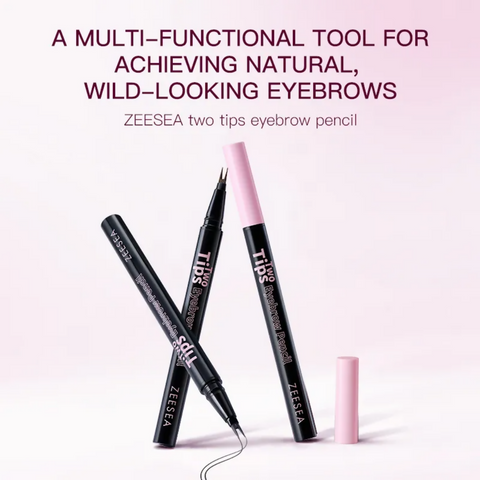 ZEESEA Two tips eyebrow pencil 01 Brown