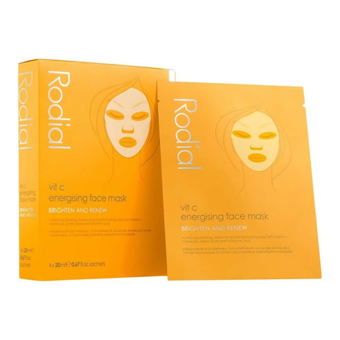 Rodial VIT C Energising Sheet Mask (Box of 4)