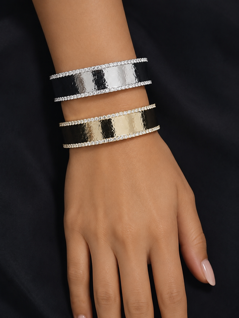 Imperial Cuff Silver Handmade Bracelet