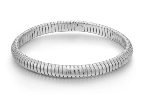 Mini Flex Snake Chain Bracelet- Silver