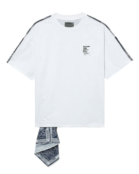 Combined Bandana T-shirt in White