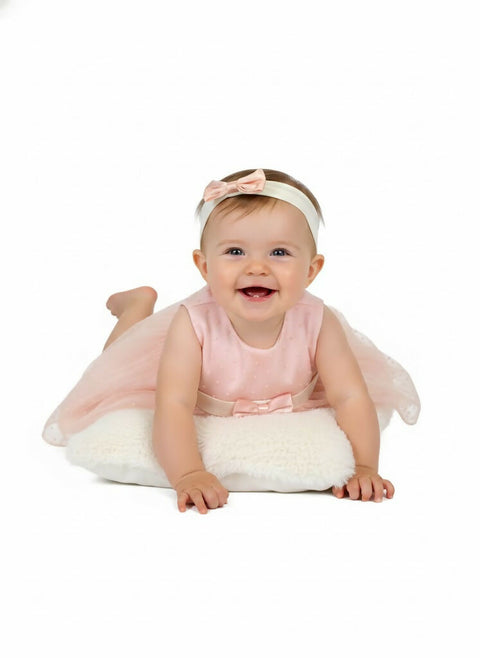 MAISON BEBE Lara Tulle Dress With Headband