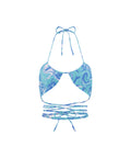Strappy ruched top front BSW