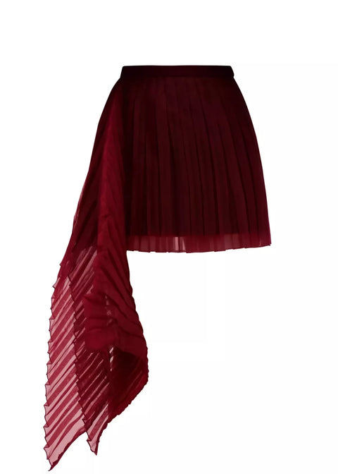 IME WINE SKIRT