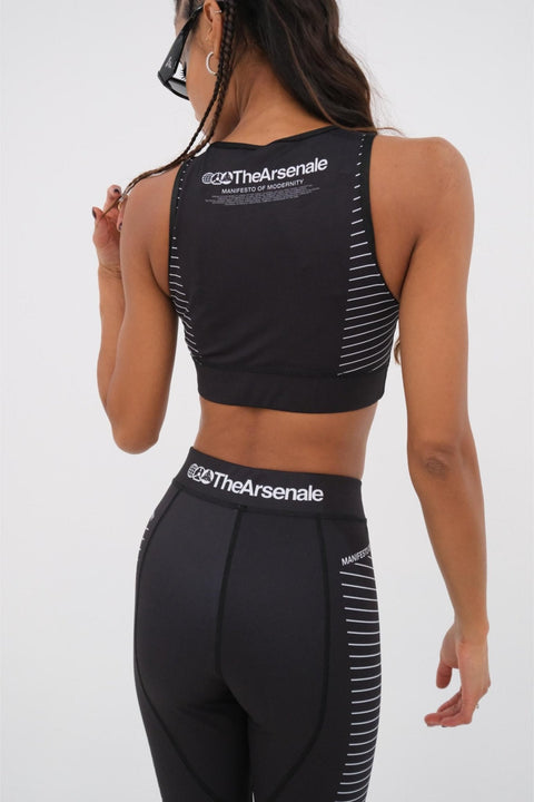 Technical Machines Yoga Set Black White