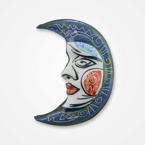 susarts Ceramics half-moon face