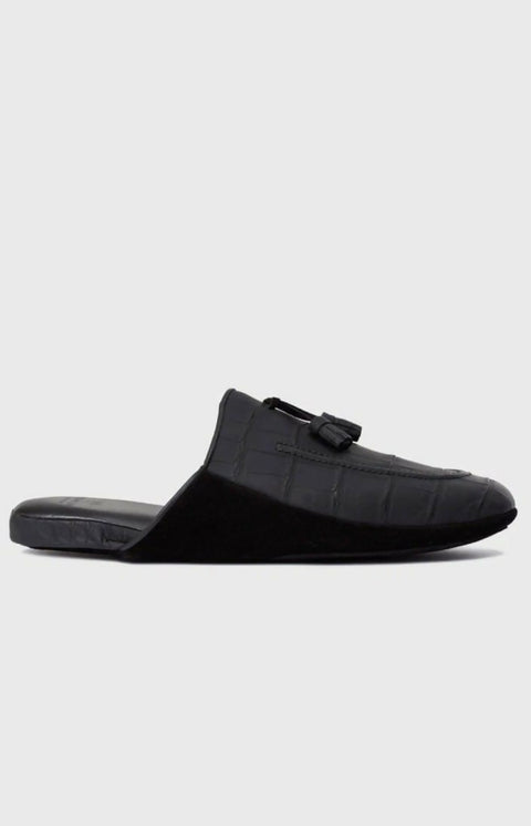 Marina De Golle Home Slippers Soft Matte Alligator