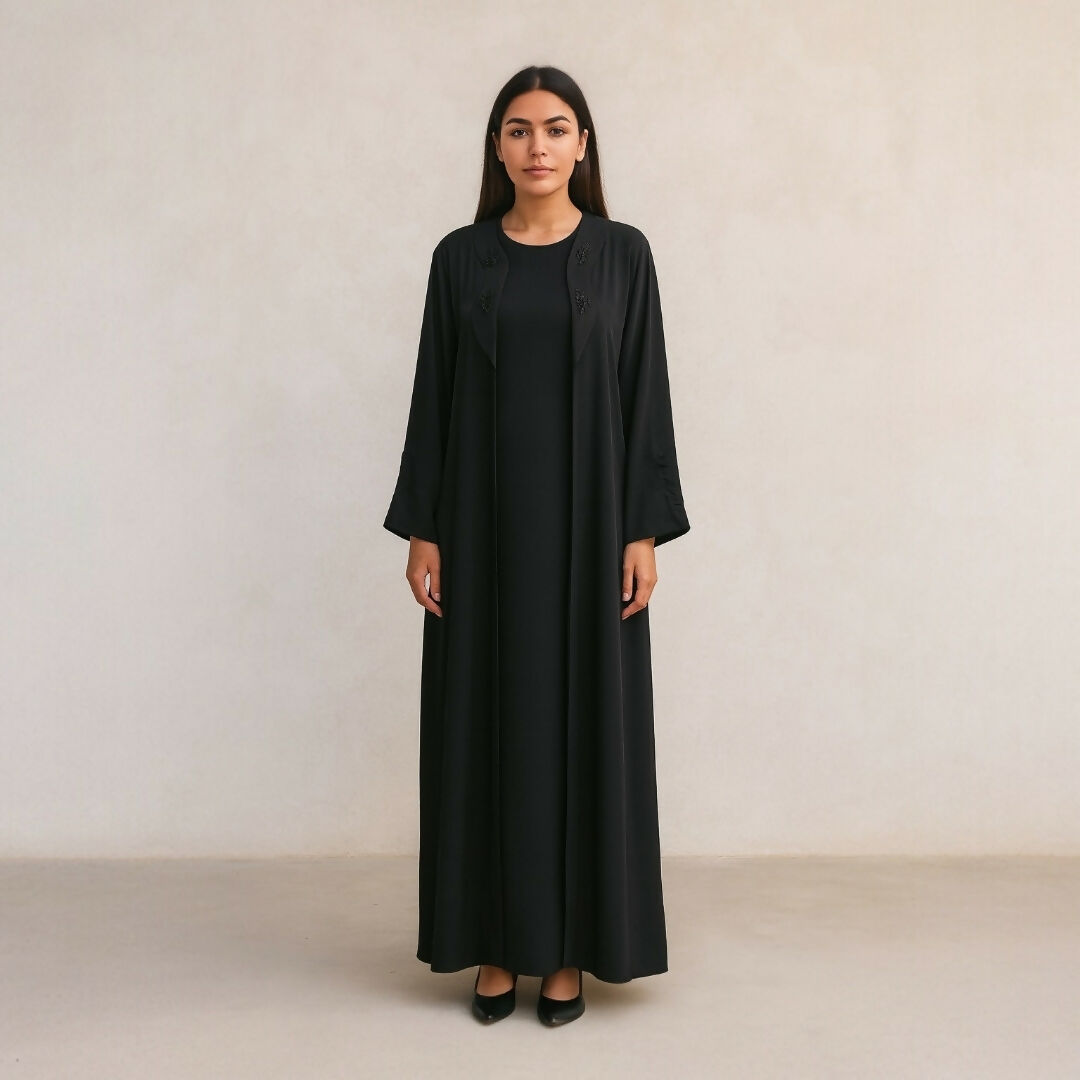 Noir Serenity Abaya
