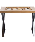 Backgammon Table Cuir Buffle