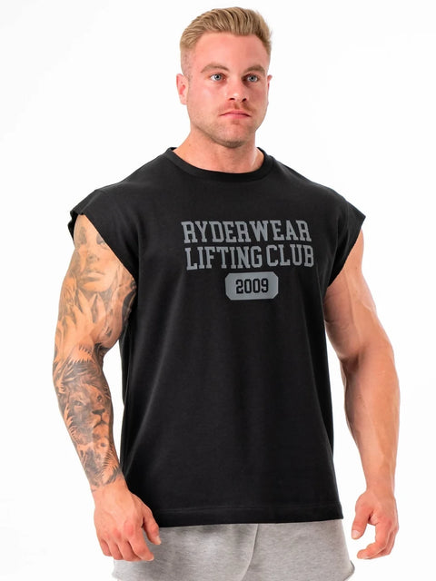 Ryderwear Cut Off Muscle Tank Black