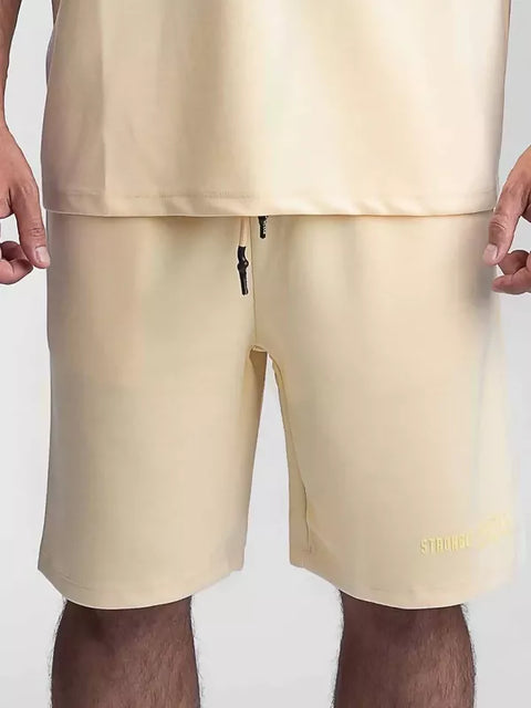 Rayon Oversized Adults Shorts YELLOW