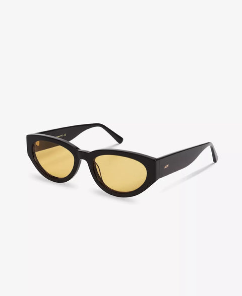 Audrey Chimi Black Yellow Sunglasses