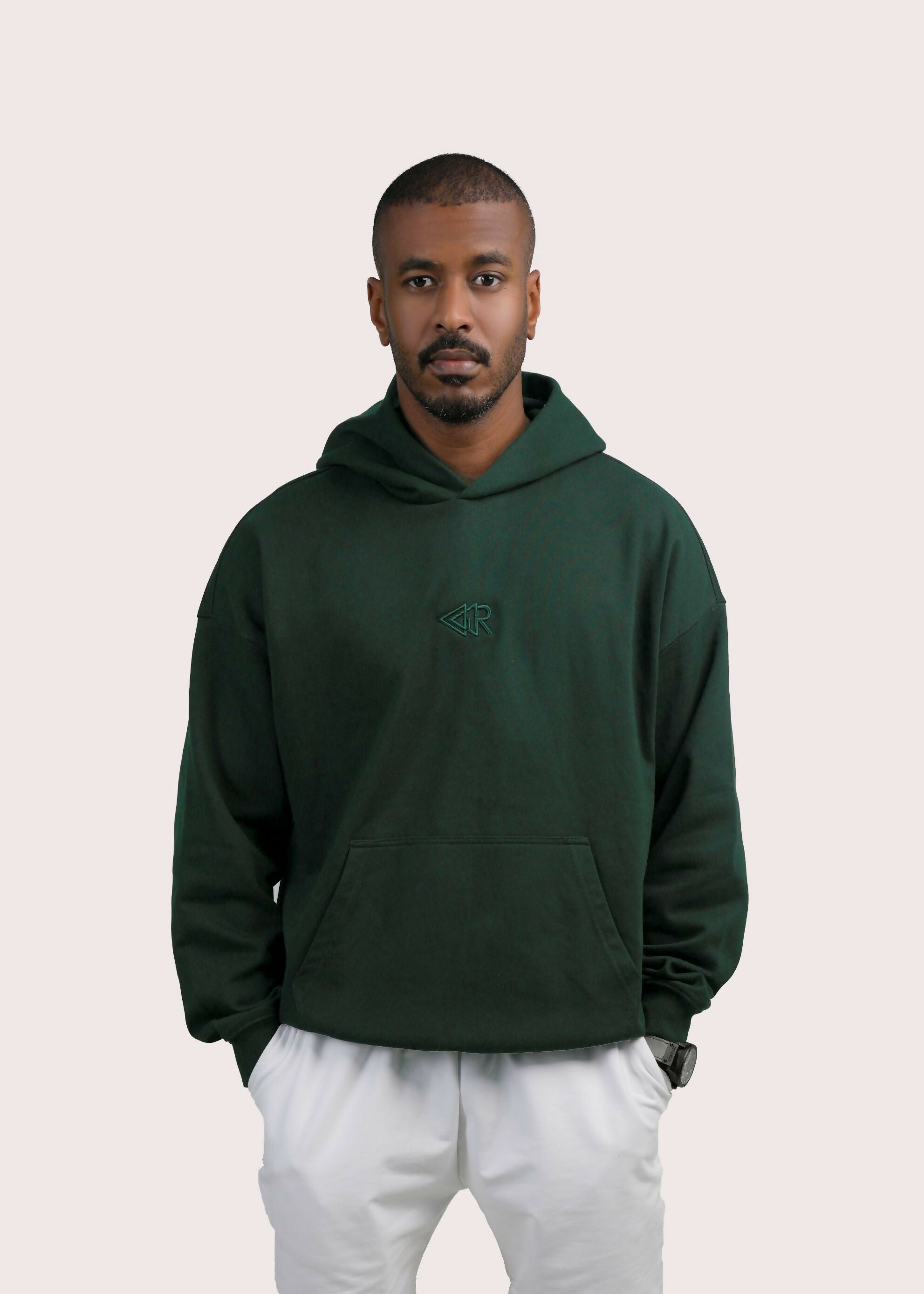 Edge Hoodie Royal Green