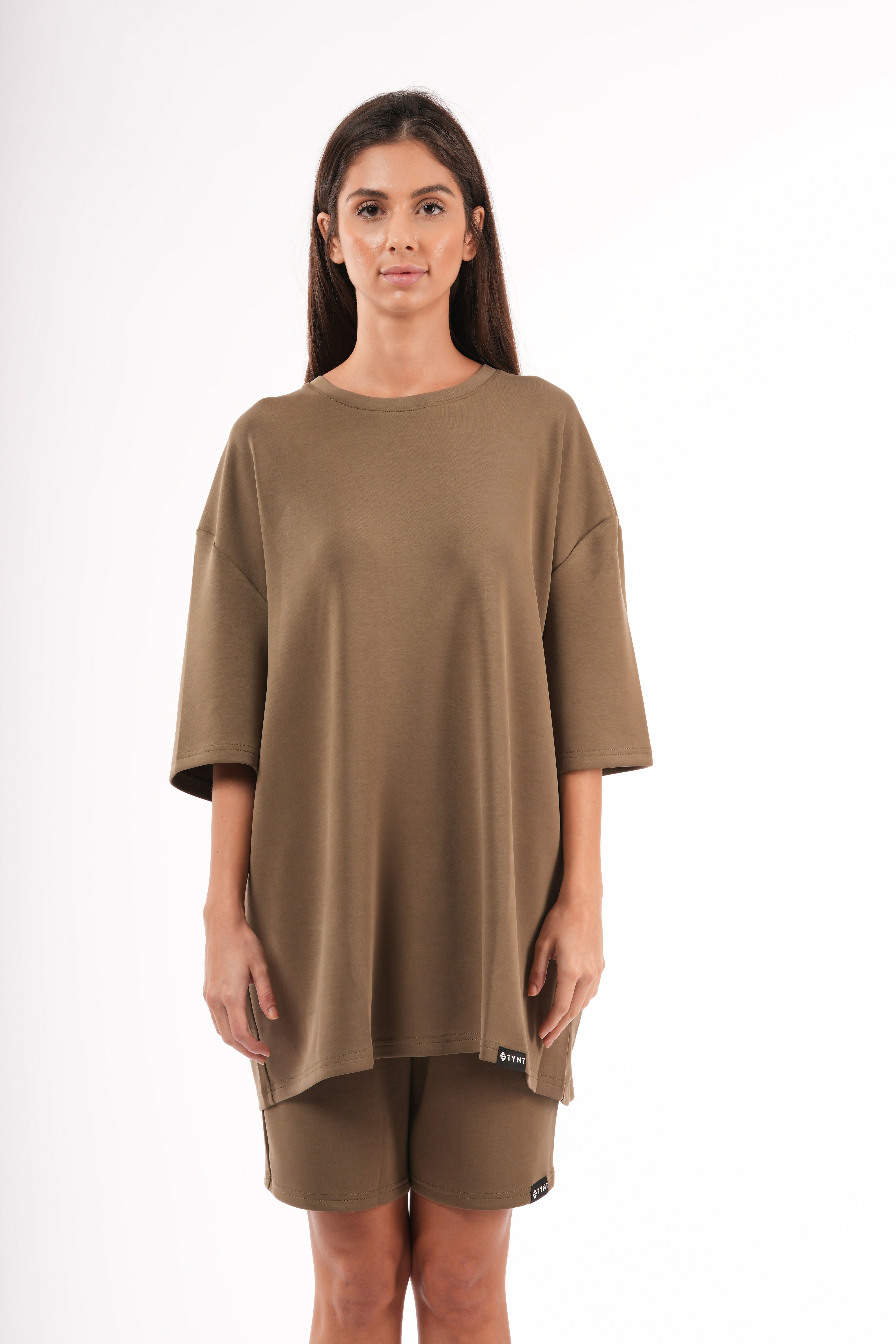TYNT Premium Oversized T-shirt / Olive Green