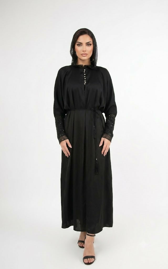 Abaya Evening Black
