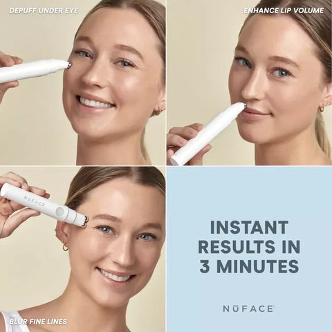 NuFACE FIX Line Smoothing Device (NEW FORMULA & 0.5oz/15ml SERUM)