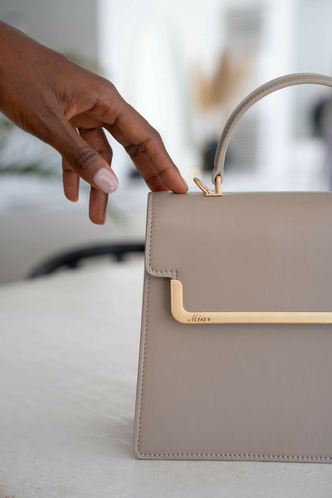 Miss MIAR Taupe Ladies Bag Grand