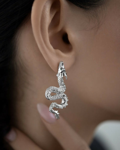 Earrings Dragon