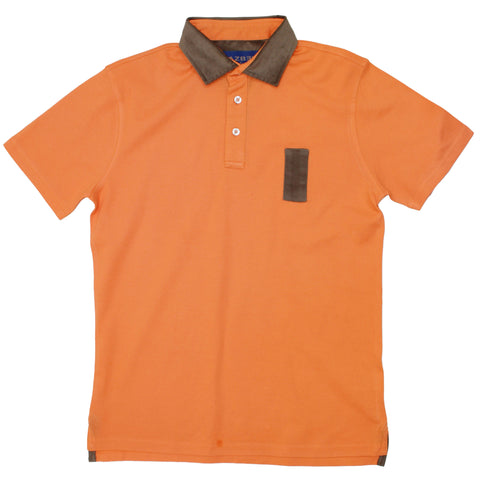 Textura Unius Mandarin Polo