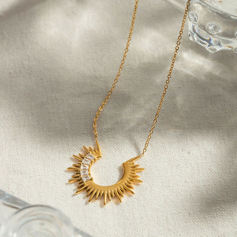 Sunflower Shine Necklace