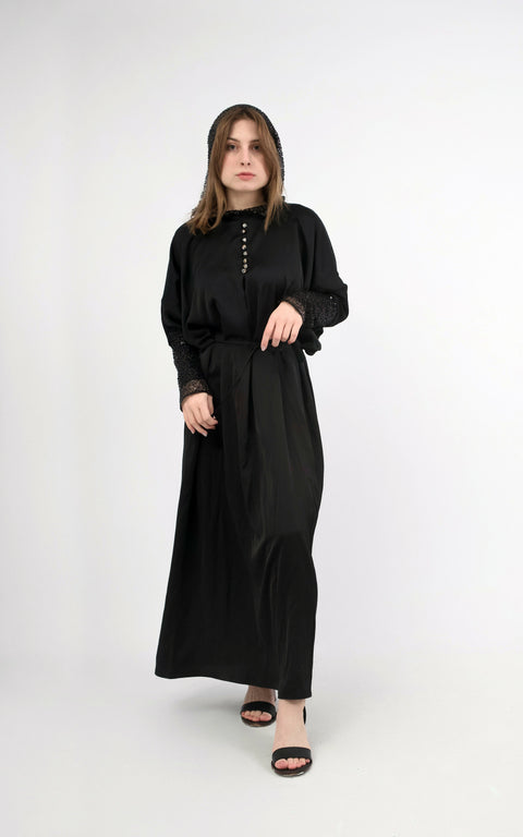 Abaya Evening Black