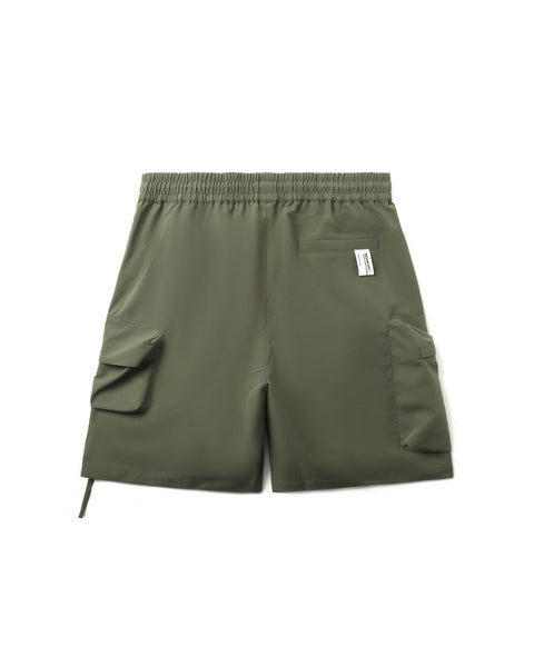 Patch Logo Cargo Shorts in Khaki