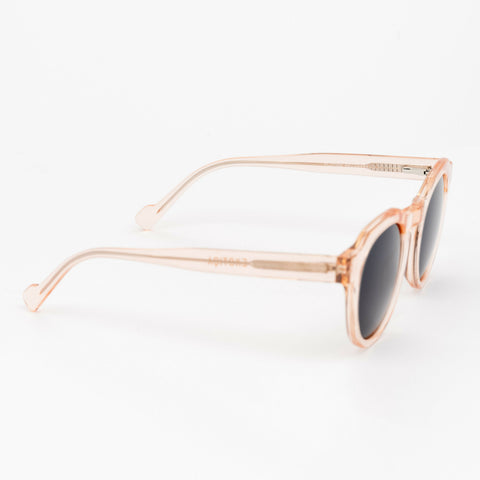 Meta Sunglasses | Cream Frames & Grey Lenses