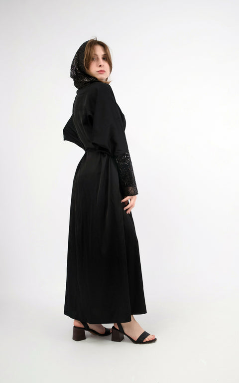 Abaya Evening Black