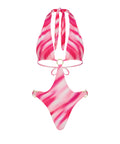 Tie back one piece with ring front PS