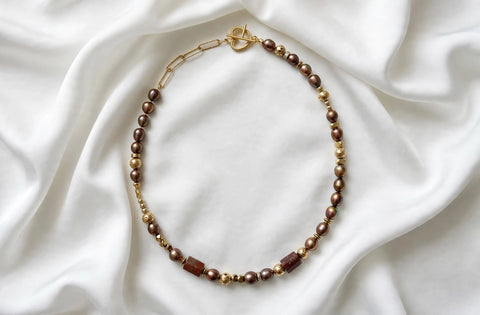 Cocoa Pearl Heart