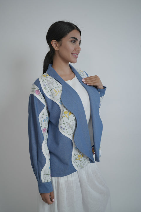 Chloe Blue Denim Jacket