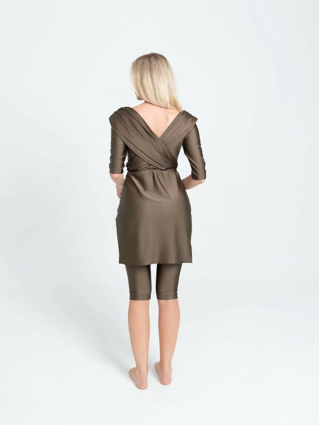 Layal Glossy Khaki