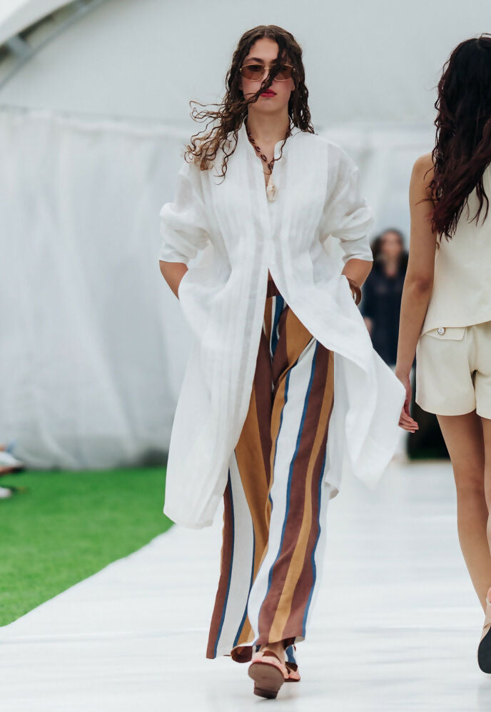 Linen Shirt in White