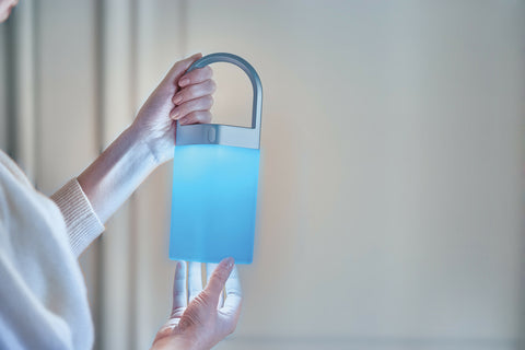 LEXON HORIZON HANGING LAMP - LIGHT BLUE