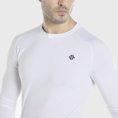 TYNT Active Wear Long Sleeve T-shirt/White