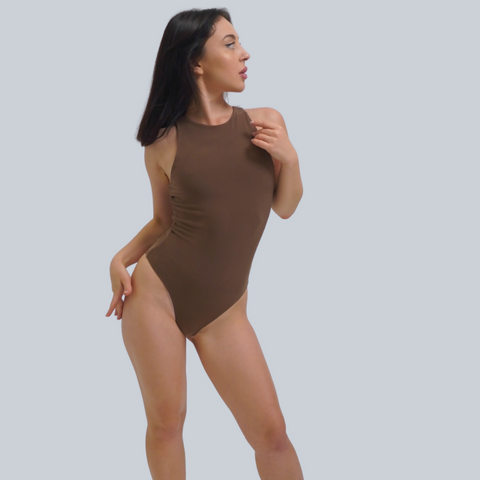 KORDIA bodysuit coffee