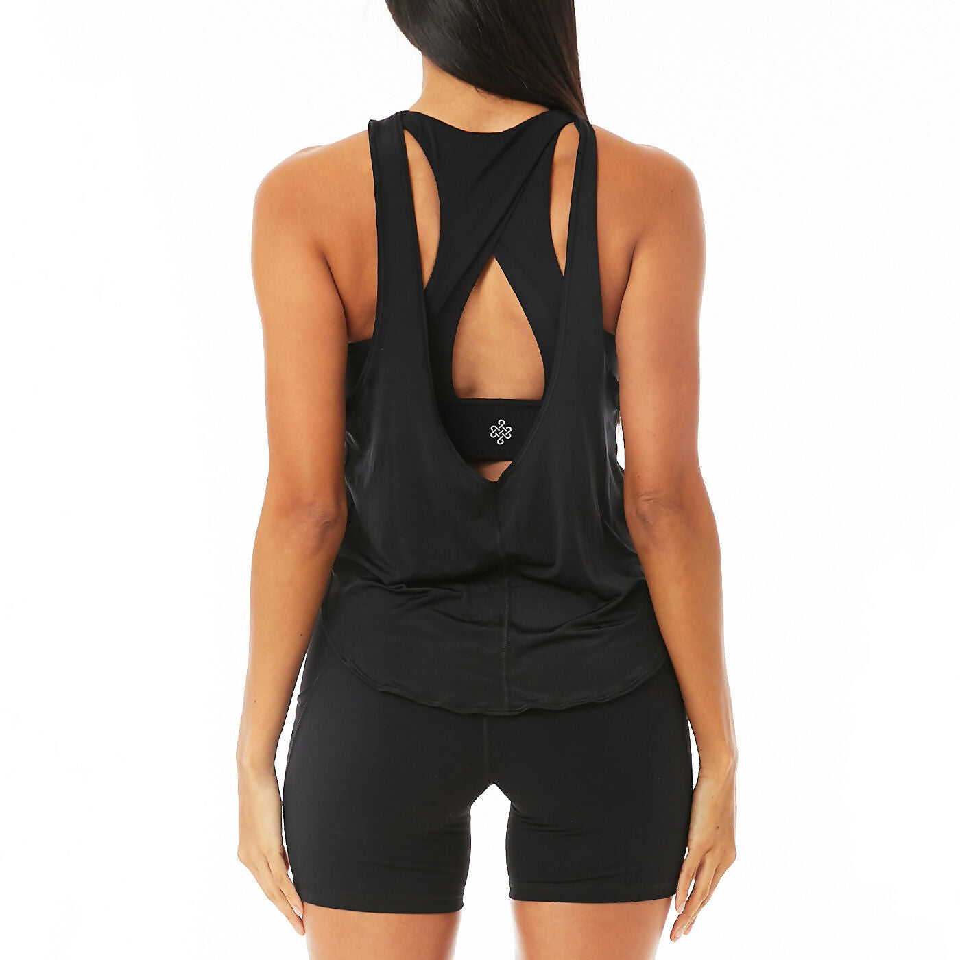 Mohuki Henna Built In Bra Top - Black