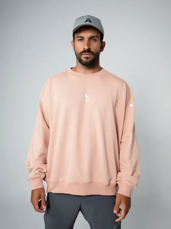 UNISEX NAIKAN OVERSIZE SWEATER TERRA COTTA